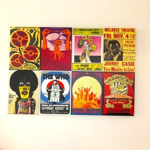 Vinyl record wall art